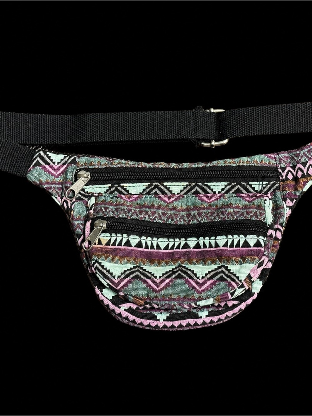 Boho Aztec Pattern Waist Purse